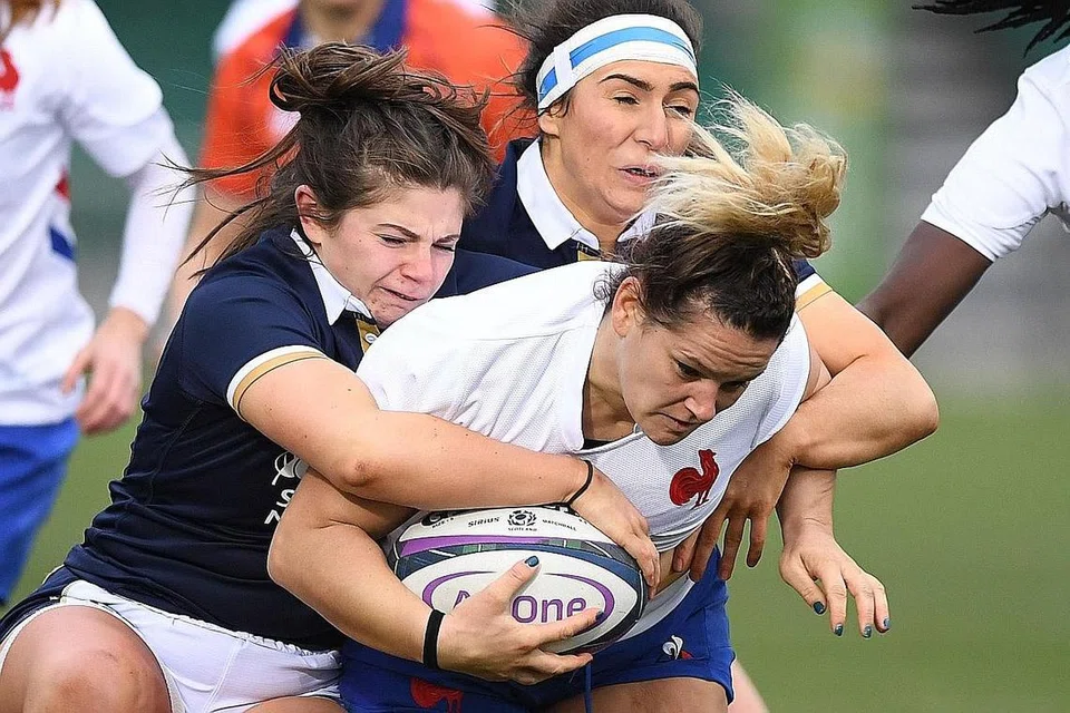 BAKAL DITANGGUHKAN: Perintah kawalan koronavirus yang dikenakan di serata Eropah telah merumitkan perancangan kejohanan Six Nations Wanita 2021, yang sepatutnya bermula pada 6 Februari. - Foto AFP