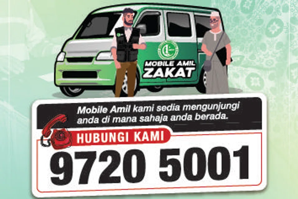 Urusan pembayaran zakat, termasuk pengiraan jumlahnya, lebih mudah dan lancar melalui kaedah, ‘Mobile Amil’, yang disediakan Jamiyah Singapura. 