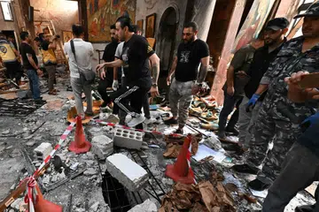  Gereja Mar Elias di Damsyik, pengebom bunuh diri