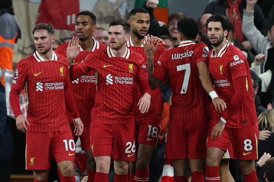 Serangan pasukan Liverpool, yang menduduki tempat pertama di Liga Perdana England dan Liga Juara-Juara Eropah, diketuai oleh Mohamed Salah, Luis Diaz dan Cody Gakpo