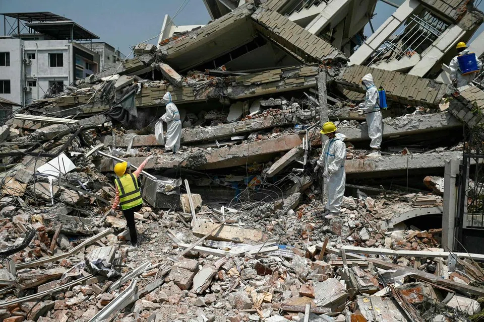 Gempa bumi pada 28 Mac telah meranapkan banyak bangunan di seluruh Myanmar, mengorbankan lebih 2,700 orang dan menyebabkan beribu-ribu orang lagi kehilangan tempat tinggal. 