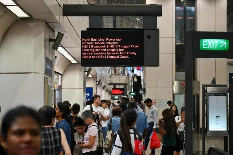 Gangguan yang menjejaskan Laluan Timur Laut (NEL) pada 12 Ogos 2025 berlangsung selama tiga jam.