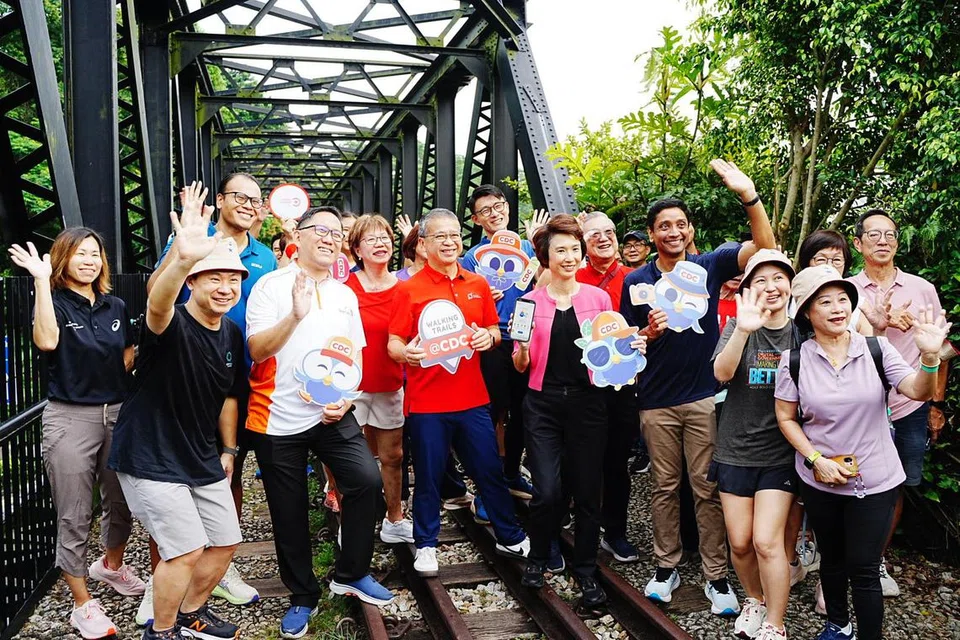 laluan berjalan kaki dilancar, baucar, Jejak Berjalan@CDC