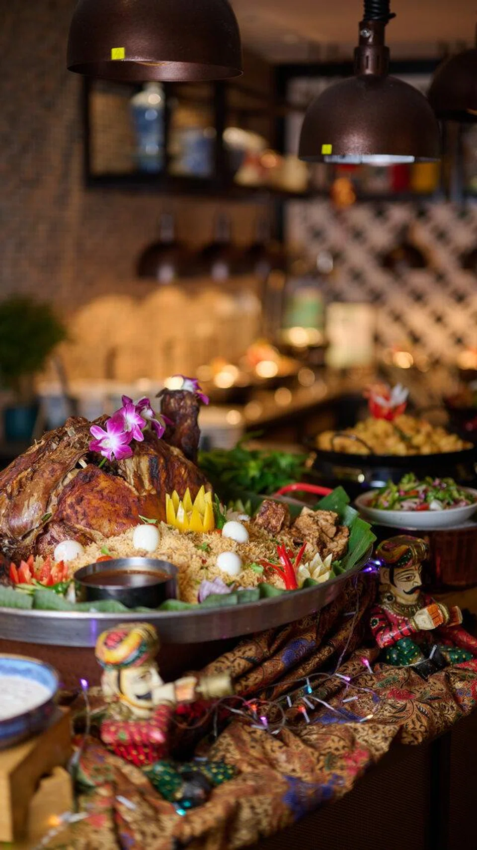 Kambing Panggang di Asian Market Cafe.