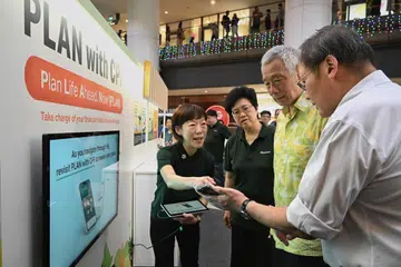 CPF, SM Lee, tabung simpanan hari tua