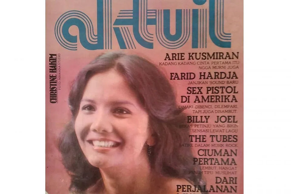 JELITAWAN: Christine bergelar pelakon pada usia muda 17 tahun menerusi filem yang langsung menaikkan namanya, yakni 'Cinta Pertama'. - Foto REPUBLIKA