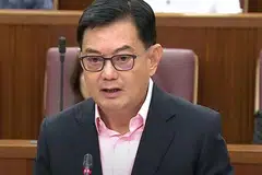 Timbalan Perdana Menteri, Encik Heng Swee Keat, memberi ucapan semasa hari kedua perbahasan Belanjawan 2025.