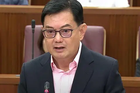 Timbalan Perdana Menteri, Encik Heng Swee Keat, memberi ucapan semasa hari kedua perbahasan Belanjawan 2025.