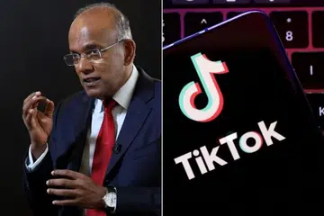 DAKWAAN PALSU: Menteri Ehwal Dalam Negeri merangkap Undang-Undang, Encik K Shanmugam, sebelum ini berusaha  memaksa TikTok dedahkan maklumat mengenai tiga pengguna yang telah siarkan dakwaan palsu bahawa beliau mempunyai hubungan luar nikah. 