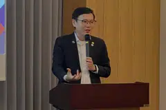 Pengerusi Jawatankuasa Pelaburan, Perdagangan, Hal Ehwal Pengguna dan Sumber Manusia Johor, Encik Lee Ting Han.