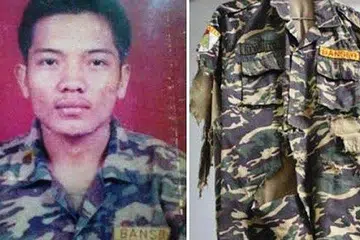 ALLAHYARHAM RIYANTO: Meninggal dunia pada 24 Disember 2000 akibat letupan bom semasa ronda di gereja di Jawa Timur. Kumpulan Kristian kumpul dana untuk keluarganya sebagai penghargaan. - Foto KATOLIK GARIS LUCU