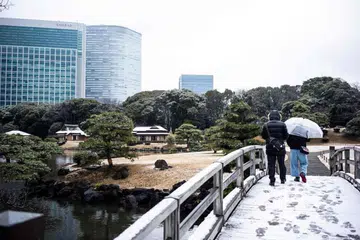 Agensi Meteorologi Jepun berkata perenggan sejuk (cold front) dan sistem tekanan rendah yang melintas boleh bergabung untuk menurunkan salji di beberapa kawasan di Jepun.