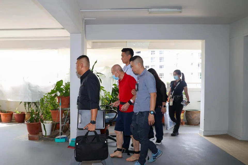 jenayah, Jiran ditikam di Yishun