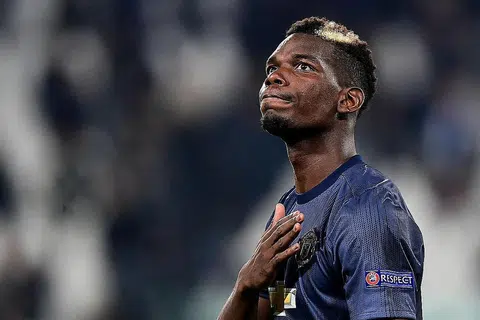 CEDERA: Pemain tengah Perancis, Paul Pogba masih belum pulih dari kecederaan lutut. - Foto AFP