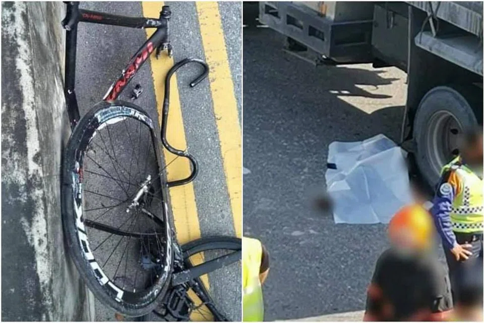 Kemalangan itu berlaku sekitar 4.25 petang.