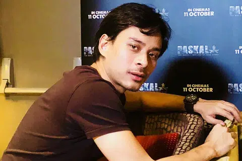 GAMBIT SAIFULLAH: Senangi prinsip pengarah Adrian Teh yang tidak memilih nama besar bagi menjayakan PASKAL The Movie kerana lebih pentingkan kekuatan skrip. - Foto BM oleh HARYANI ISMAIL