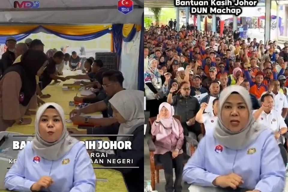 Exco Johor, AI, tiru wajah, suara