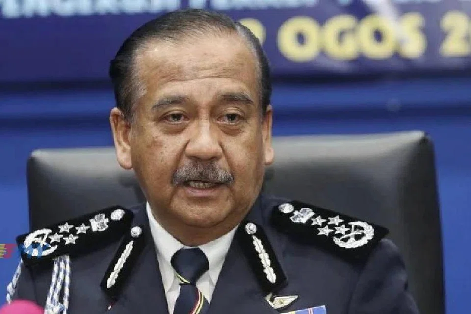 Ketua Polis Malaysia, Tan Sri Razarudin Husain.