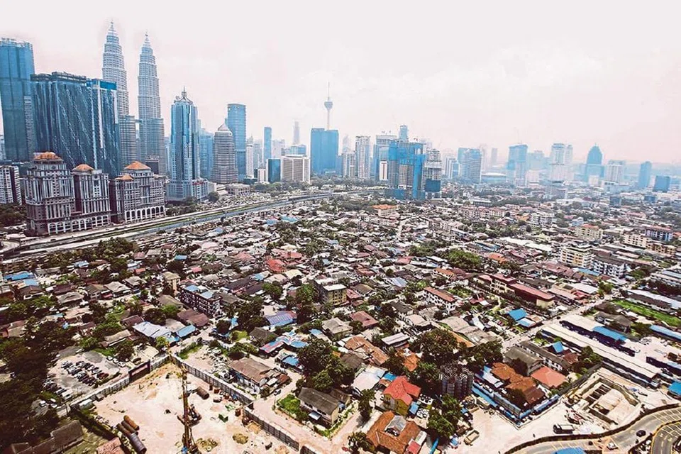 Kampung Baru di Kuala Lumpur.