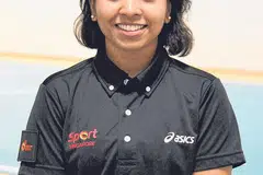 EESHA J. SHAH: Pakar psikologi sukan daripada Institut Sukan Singapura (SSI) ini gembira dapat menyumbang kepada atlit nasional.