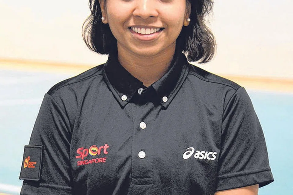 EESHA J. SHAH: Pakar psikologi sukan daripada Institut Sukan Singapura (SSI) ini gembira dapat menyumbang kepada atlit nasional.