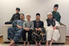 Jaabir Mohd Kamal, pelajar kuwait, hari raya