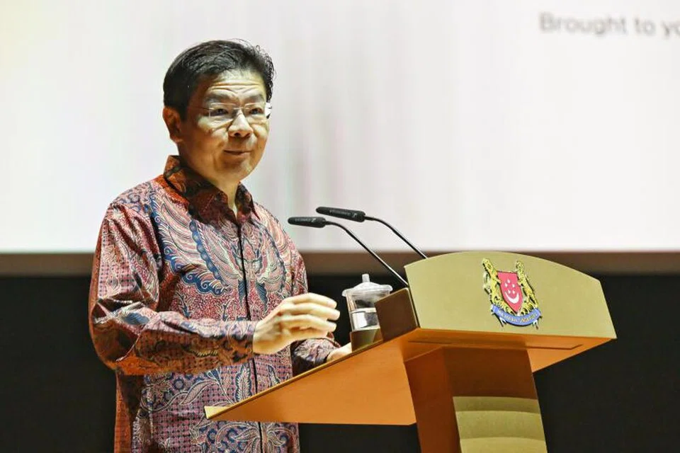 Perdana Menteri, Encik Lawrence Wong, mengumumkan perincian mengenai program sarjana muda empat tahun Kolej Pengajian Islam Singapura yang akan bekerjasama dengan institusi tempatan dan antarabangsa di Forum M Kuasa Tiga (M³) di Institut Pendidikan Teknikal (ITE) Kolej Central pada 10 November.
