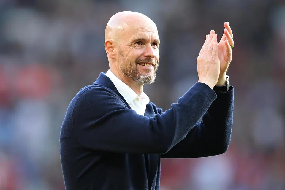 MAHU NIKMATI PENGALAMAN: Meski berdepan dengan misi mencabar, ten Hag berkata United boleh melangkah ke Wembley dengan tenang dan penuh yakin. 