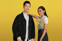 PENGALAMAN BARU: Siswa Maktab Seni Lasalle, Andy Gan, yang terdedah pada muzik sejak usia empat tahun mencuba nasib di 'Projek Lagu' bersama Aisha. - Foto MEDIACORP SURIA