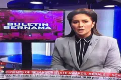 BIDANG BAHARU: Norish Karman kini membaca berita. - Foto mStar Online