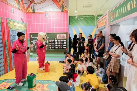 Program ‘Ms. Nat and the Zero Waste Heroes’ mengajak peserta meneroka isu pembaziran makanan, pemuliharaan air serta amalan kemampanan melalui penceritaan interaktif, pergerakan fizikal dan kegiatan praktikal.