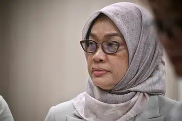 Ketua Pegawai Eksekutif (CEO) Yayasan Mendaki, Cik Zuraidah Abdullah, salah seorang daripada anggota Panel Semakan Untuk Memperkukuhkan Ekosistem Perlindungan Kanak-Kanak, membentangkan penemuan dan cadangan dalam satu laporan pada 21 Oktober.