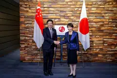 Singapura-Jepun, kerjasama strategik, hubungan dua hala, Lawatan Lawrence Wong Tokyo, hubungan Singapura Jepun, Perkongsian Strategik 2026, tenaga nuklear Singapura, AI, kesan perdagangan Selat Hormuz