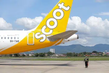 Scoot, gangguan, penerbangan