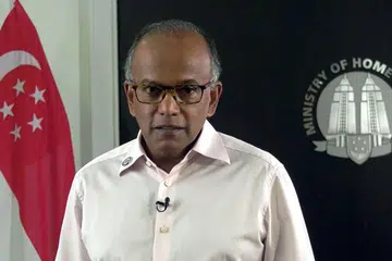 Menteri Ehwal Dalam Negeri Encik K. Shanmugam.