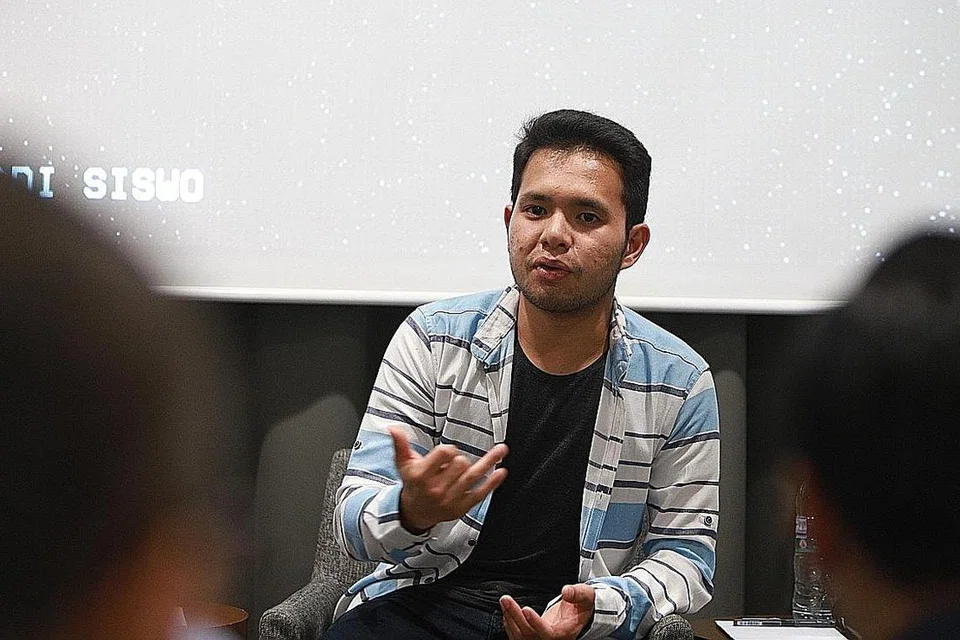 HAMPIR TERPERANGKAP: Encik Teuku Akbar mengongsi pengalaman bagaimana beliau hampir terjebak menjadi militan ISIS di Syria dan sebab-sebab beliau terselamat dan mengubah fikirannya, di sesi dialog baru-baru ini.