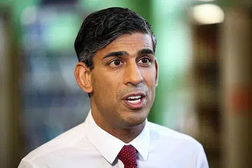 ENCIK SUNAK: Perdana Menteri United Kingdom. - Foto AFP 