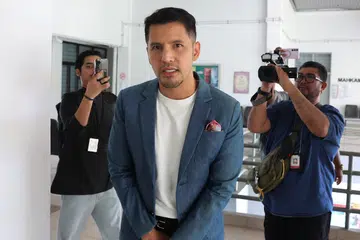 Usahawan Kosmetik Datuk Seri Aliff Syukri Kamarzaman hadir di Mahkamah Seksyen Sepang pada 14 Mac.