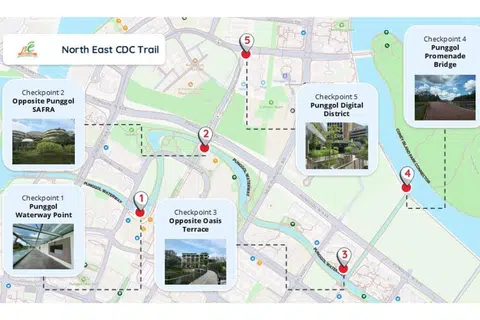 Jejak Berjalan Kaki CDC North East.