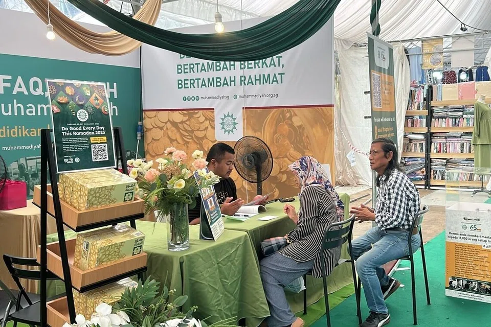 bazar muhammadiyah, geylang serai, reruai, zakat 
