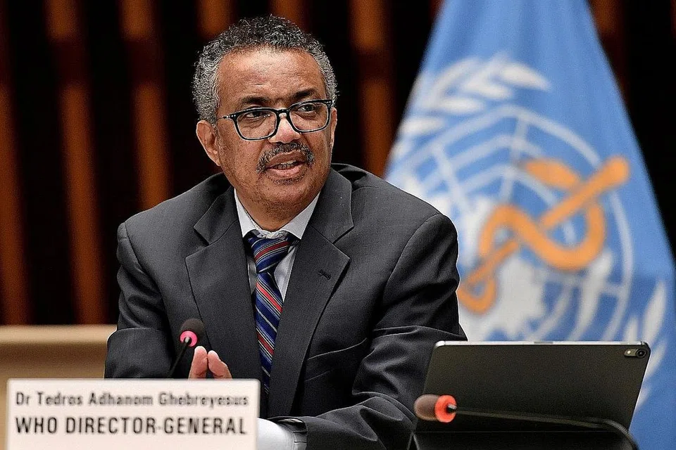 WHO BERI SOKONGAN: Ketua WHO, Dr Tedros Adhanom Ghebreyesus, berkata agensi PBB itu sedang melakukan "segala yang mampu" untuk membantu India menangani gelombang kes koronavirus. - Foto REUTERS.