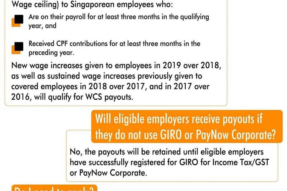 SOKONGAN UNTUK MAJIKAN: Pemerintah akan menyalurkan lebih $450 juta menerusi Skim Kredit Gaji, kepada lebih 95,000 majikan akan menerima pembayaran mulai 30 Jun ini.