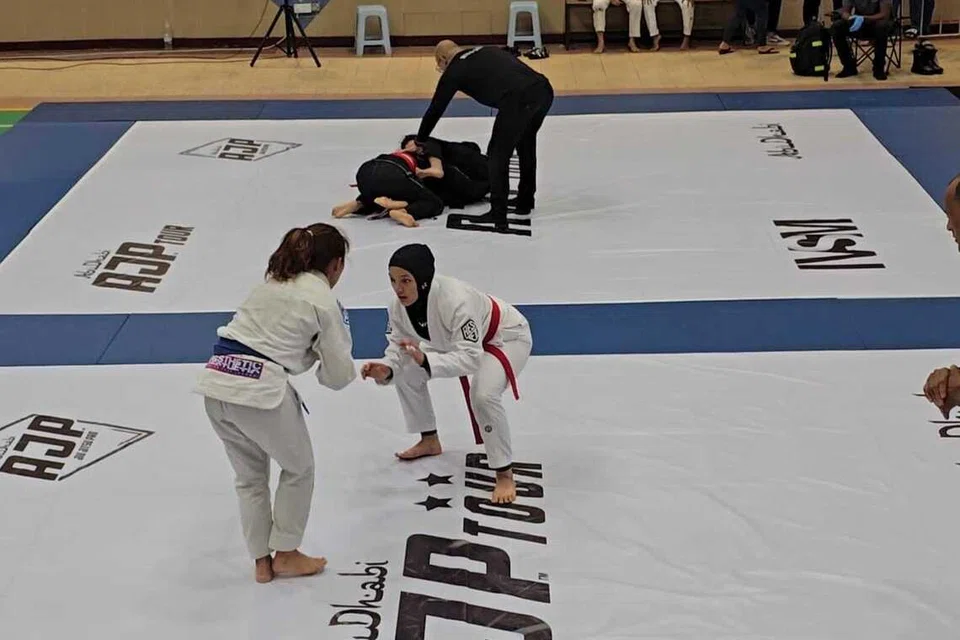 jujitsu, natasha mustafa, sukan sea 2025, penerbit podcast, berita harian 