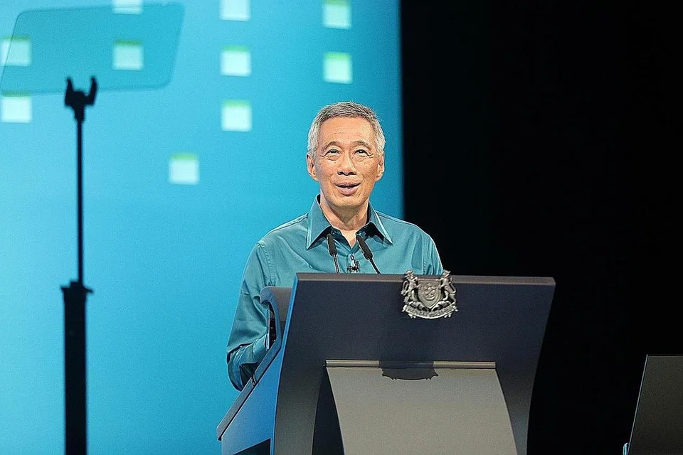 RAPAT HARI KEBANGSAAN: PM Lee berkata beliau akan menyentuh mengenai cabaran perubahan iklim dalam Rapat Hari Kebangsaan Ahad ini. - Foto fail