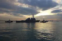 ISU SELAT TAIWAN: Tentera Laut Amerika menggunakan kapal seperti USS John S. McCain ini untuk melalui Selat Taiwan sebagai menunjukkan komitmen Amerika kepada Indo-Pasifik yang bebas dan terbuka. - Foto fail