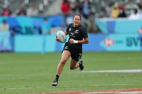 Pemain New Zealand, Tyla King, akan beraksi di kejohanan ragbi HSBC SVNS Singapura, yang berlangsung 3-5 Mei di Stadium Negara. 