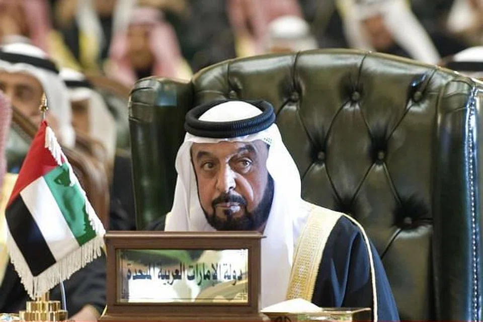 Presiden Amiriah Arab Bersatu (UAE) yang juga Ketua Amiriah Abu Dhabi, Sheikh Khalifah bin Zayed Al Nahyan, telah mangkat pada usia 73 tahun. - Foto REUTERS