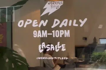 Kafe Working Title bakal menamatkan operasi pada 30 April.