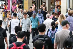 Singapore, gaji, pendapatan, salary, earnings, KHIT, Department of Statistics