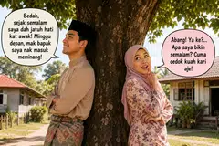 adam dan hawa, cakap jujur